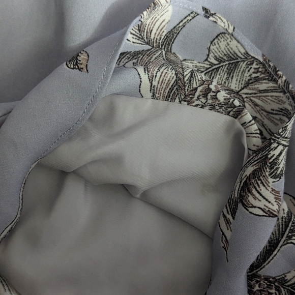 EUC Tularosa Ashby Romper in Chambray Lavender - Picture 8 of 16